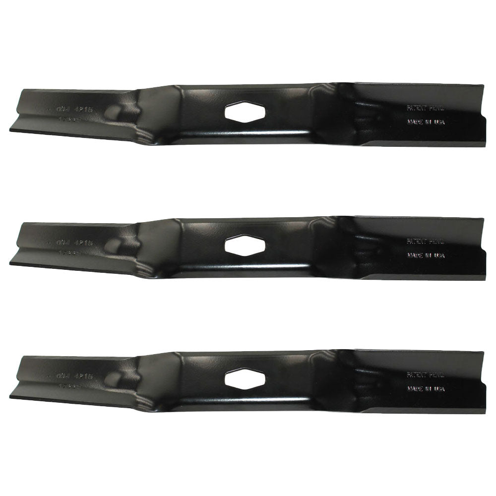 Qty 3: Mower Blade Fits MTD Replaces 490-110-Y194