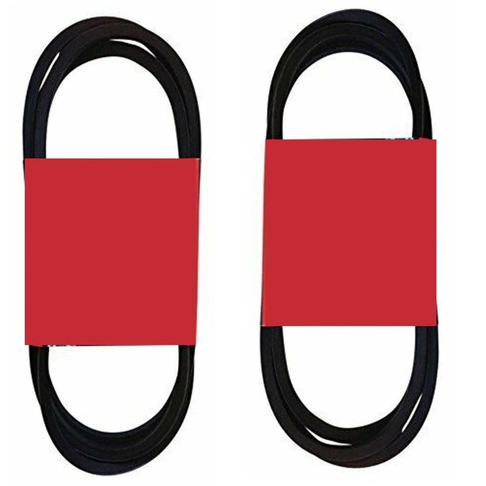 Snow Blower Auger and Drive Belt Set Fits Murray 1695488 1695489 1695506 1695507 Replaces 579932 579932MA 585416 585416MA 3/8" x 33" 1/2" x 38