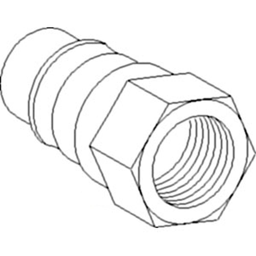 75540-66220 Hydraulic Male Coupler Fits Kubota B3030 B7300 B7400 B7410 B7500