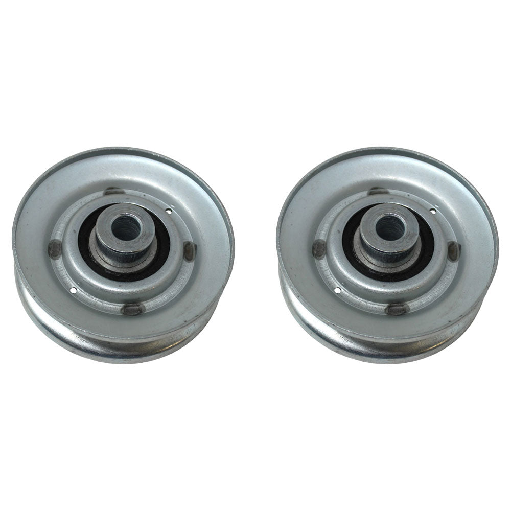 Qty. 2: V Idler Pulley
 Fits Yard Machine Replaces 756-04325
