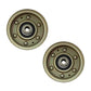 Qty 2: Flat Idler Pulley Fits Jacobsen Replaces 317726