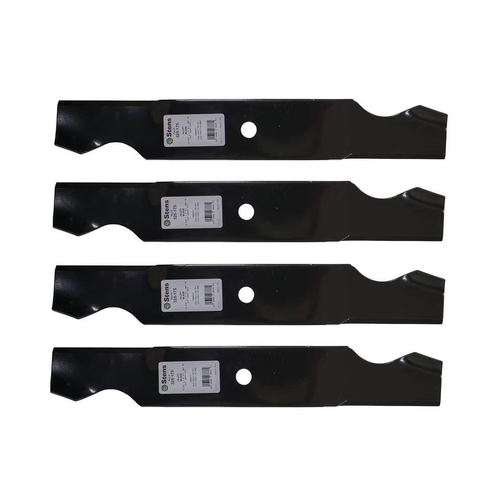 Qty 4: Standard Notched Mower Blades Fits Cub Cadet Replaces 42P3009