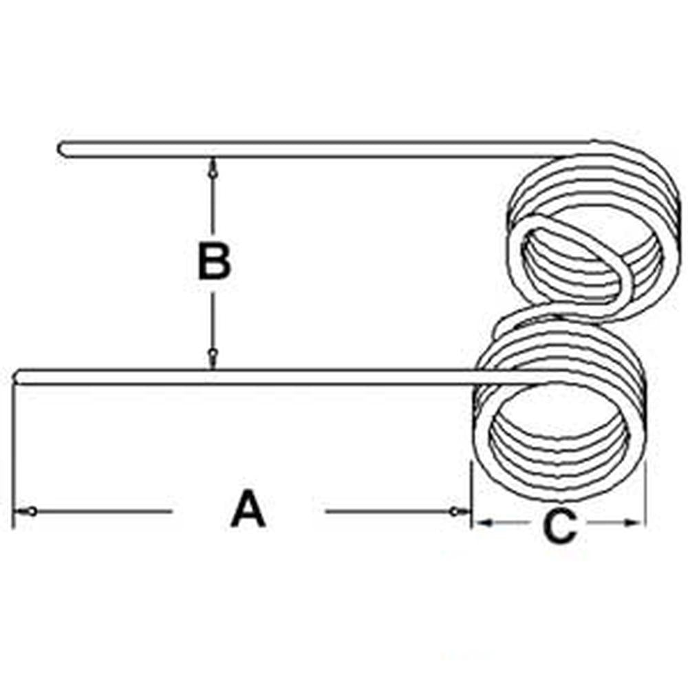 76517 Reel Tine Fits New Holland 114 116 460 461 467 469 Haybines