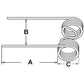 Hay Rake Tooth Fits Ford/New Holland Replaces 127-1218