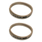 Qty 2: V-Belt - 5/8" x 106"
 Fits Country Clipper Replaces D3686