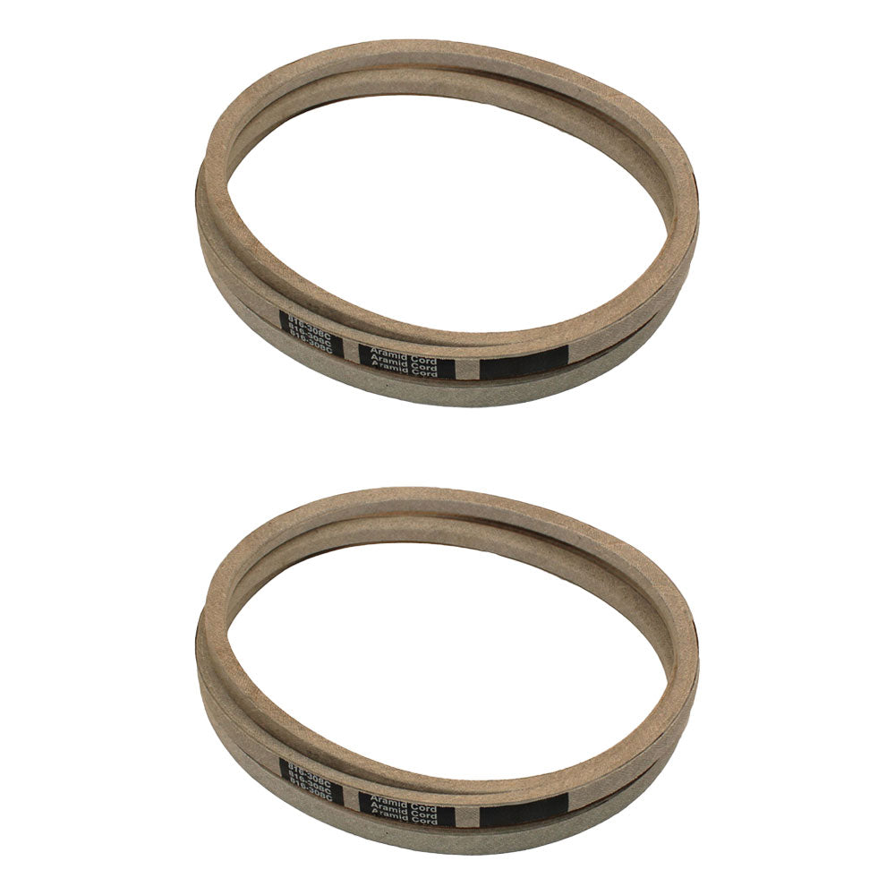 Qty 2: V-Belt - 5/8" x 106"
 Fits Dixie Chopper Replaces 2006B103R