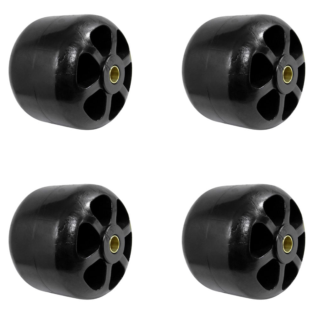 4PK Tractor Mower Anti Scalp Deck Roll Wheel Fits Kubota 76543-46250 76559-46250