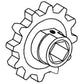 Feeder Chain Sprocket - Right Hand or Left Hand Fits New Holland TR85 80766379