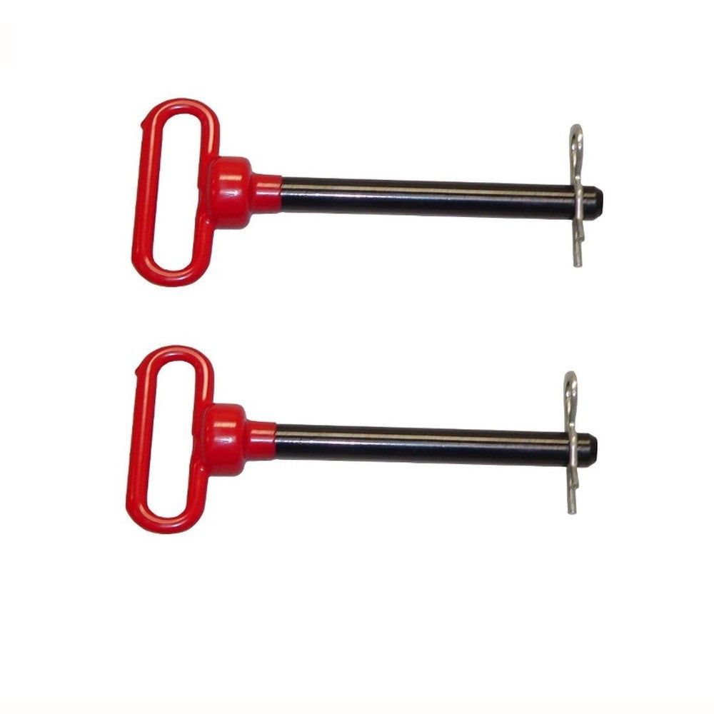 RAParts (2) Two 7841 P8754 Hitch Pins Fits Case, John Deere, Massey 4-1/4" Long x 7/8" Dia Useable