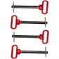 Four 7841 P8754 Hitch Pins Fits Case, John Deere, Massey 4-1/4" Long x 7/8" Dia