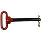 S.52085 Red Handle Hitch Pin with Grip Clip Pin Ø7/8'', Working length: 6 1/2''