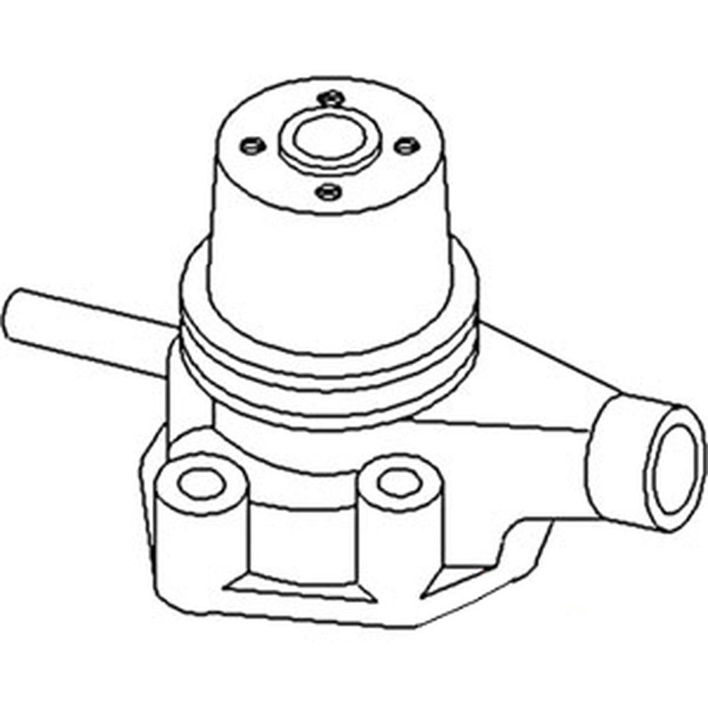 Water Pump Fits D10 D12 D15 79004256 79004256-A 9004256 9004256-A