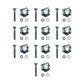 792493K Rake Mower Clip Kit Fits New Holland 256 55 56 57 1495 1499