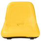 GY20554 Yellow Vinyl Mower Bucket Seat Fits John Deere 325 335 415 425 655 755