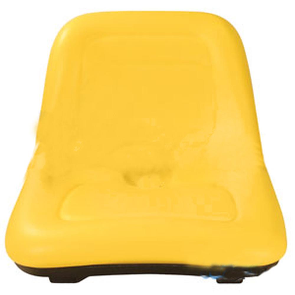 GY20554 Yellow Vinyl Mower Bucket Seat Fits John Deere 325 335 415 425 655 755