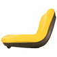 GY20554 Yellow Vinyl Mower Bucket Seat Fits John Deere 325 335 415 425 655 755