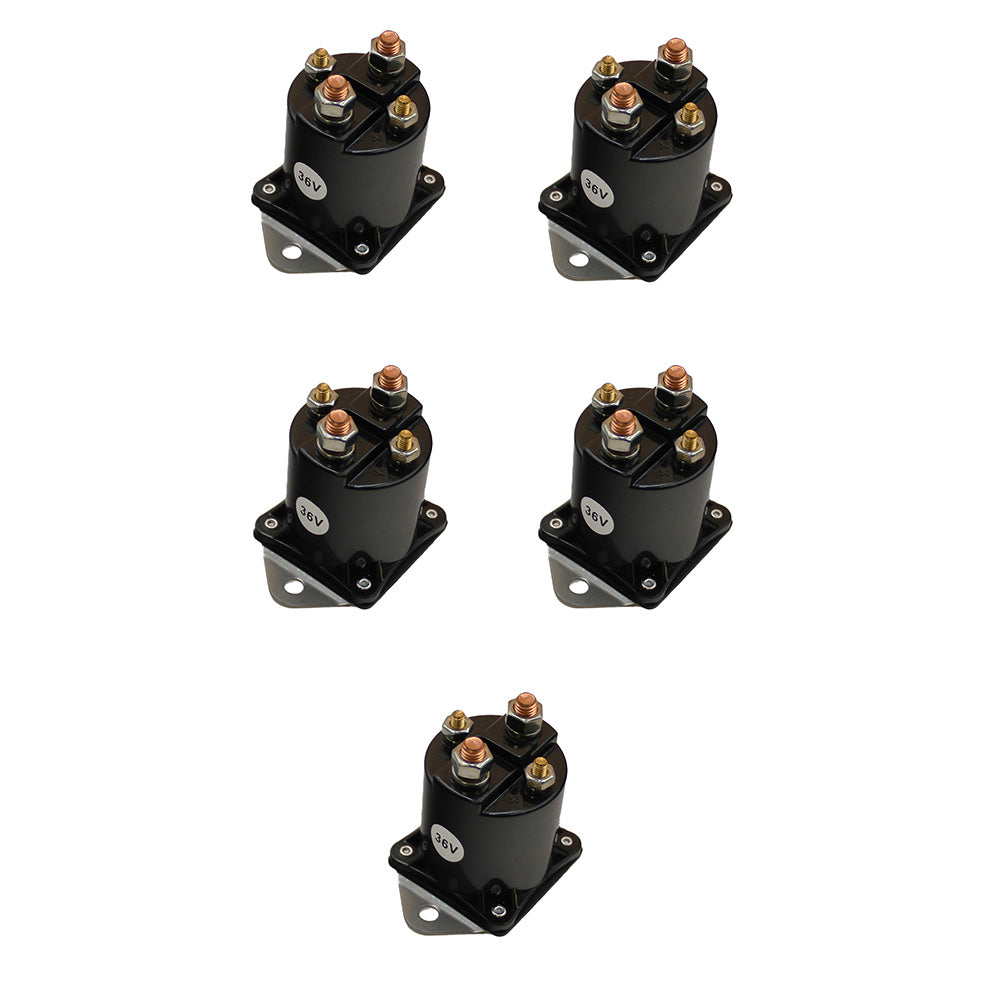 Qty 5: Solenoid Fits Club Car Replaces 8016