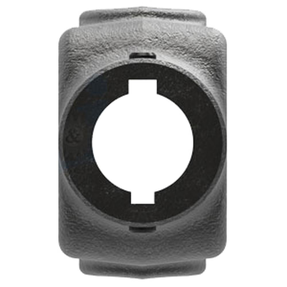 A-D358622-AI Implement Yoke Round Bore w/ Double Keyway & Set Screw