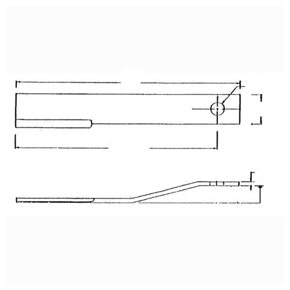 NEW BLADE ROTARY CUTTER CCW Fits Woods 6330WD 80A52