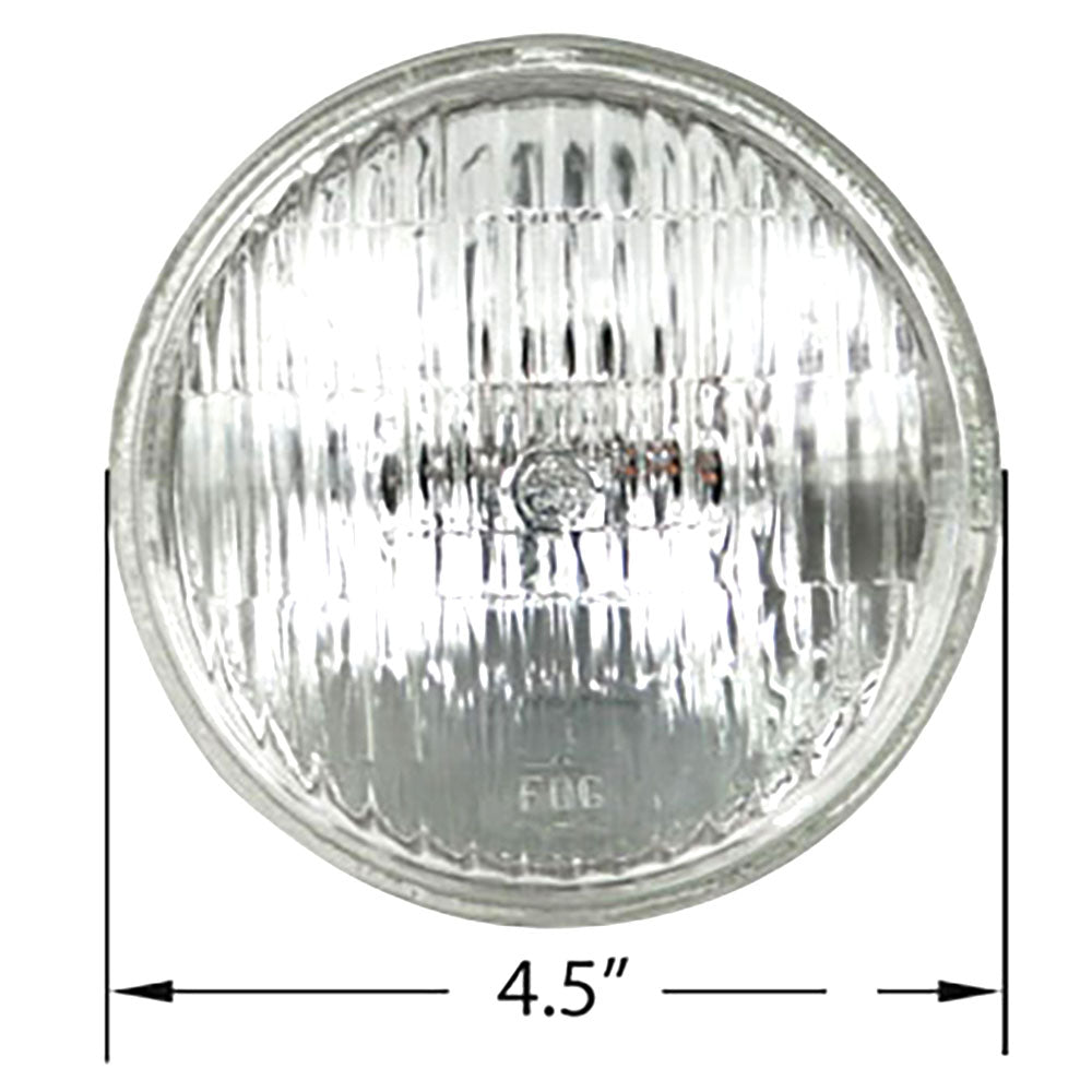 Sealed Beam Headlight Bulb - 12V Hi Lo Beam Fits Massey Fits Ford