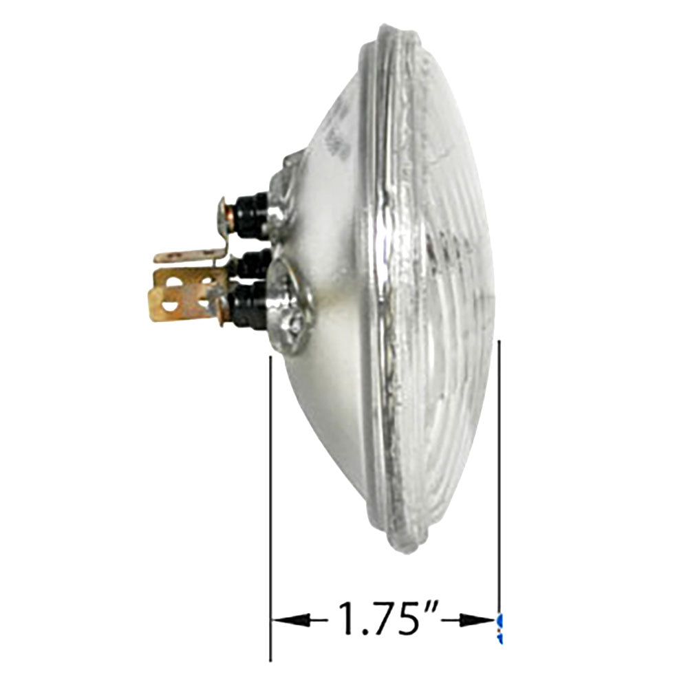 Sealed Beam Headlight Bulb - 12V Hi Lo Beam Fits Massey Fits Ford