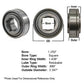 818112C1 Re-Lubri Fits CATeable Cylindrical Square Bore Tractor Disc Bearing
