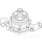 Water Pump Fits Ford/New Holland Replaces EJPN8A513EB