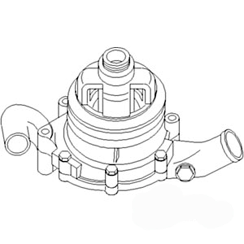Water Pump Fits Ford/New Holland Replaces EJPN8A513EB