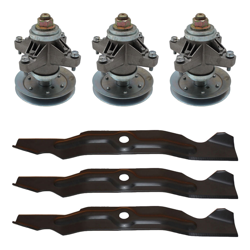 Blade and Spindle Kit
 Fits Cub Cadet Replaces 618-04129