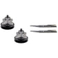 742-04308 42" Spindles and Blades Set 942-04308 For Troy Bilt Riding Mowers