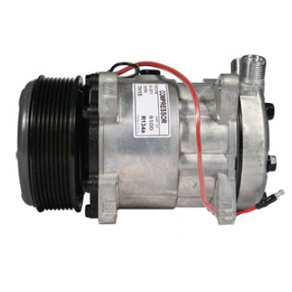 Sanden Compressor w/ Clutch Fits Case/International Harvester Replaces 17067005