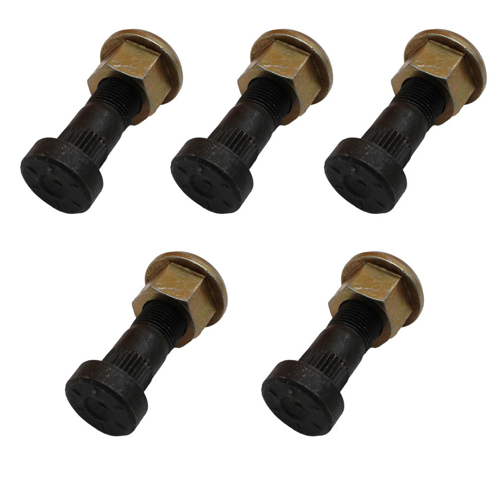 5 Piece Wheel Studs Fits JCB Backhoe Loaders 1400B 1550B Replaces 826/00923
