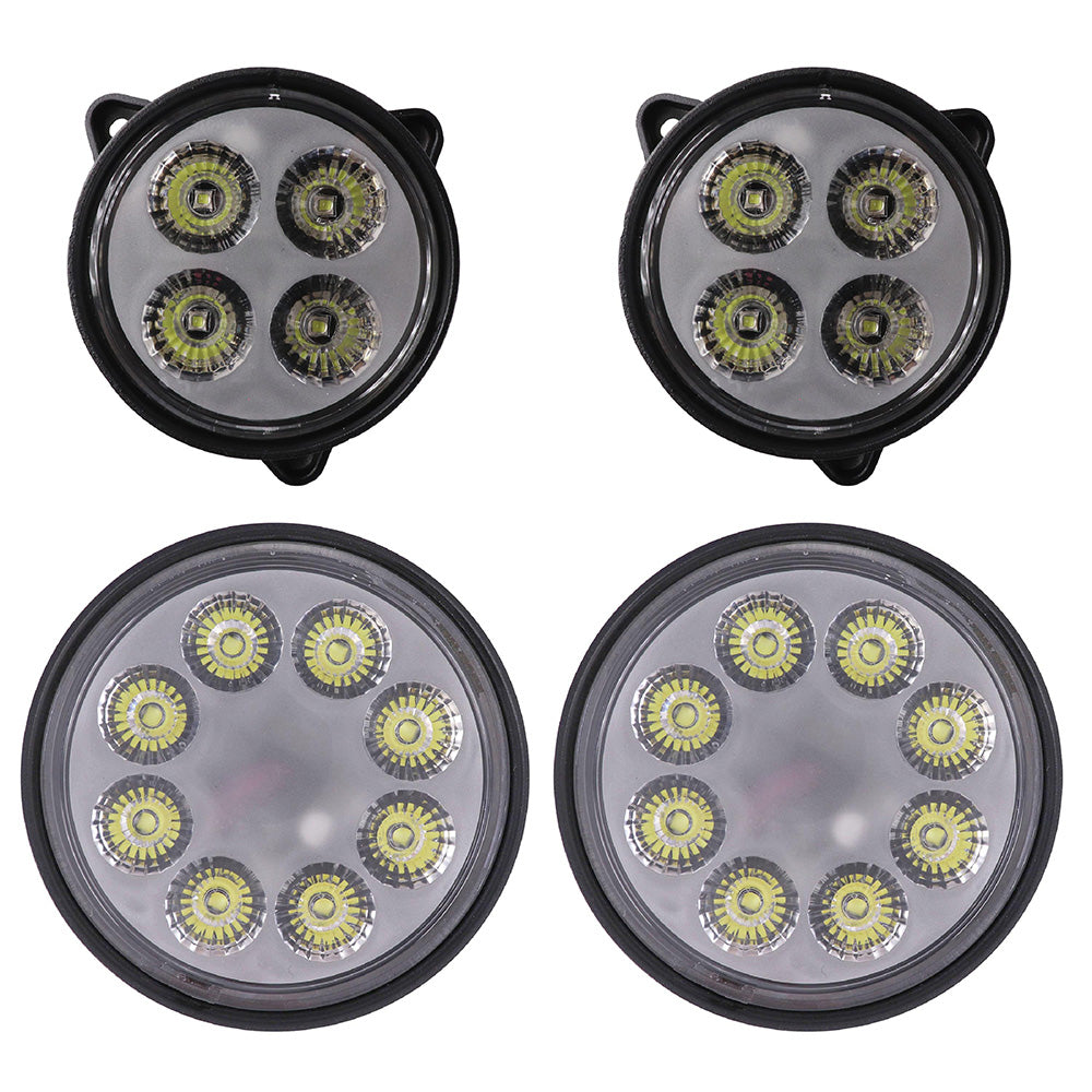 Flood Beam LED Headlight Kit Fits John Deere R Series Tractors