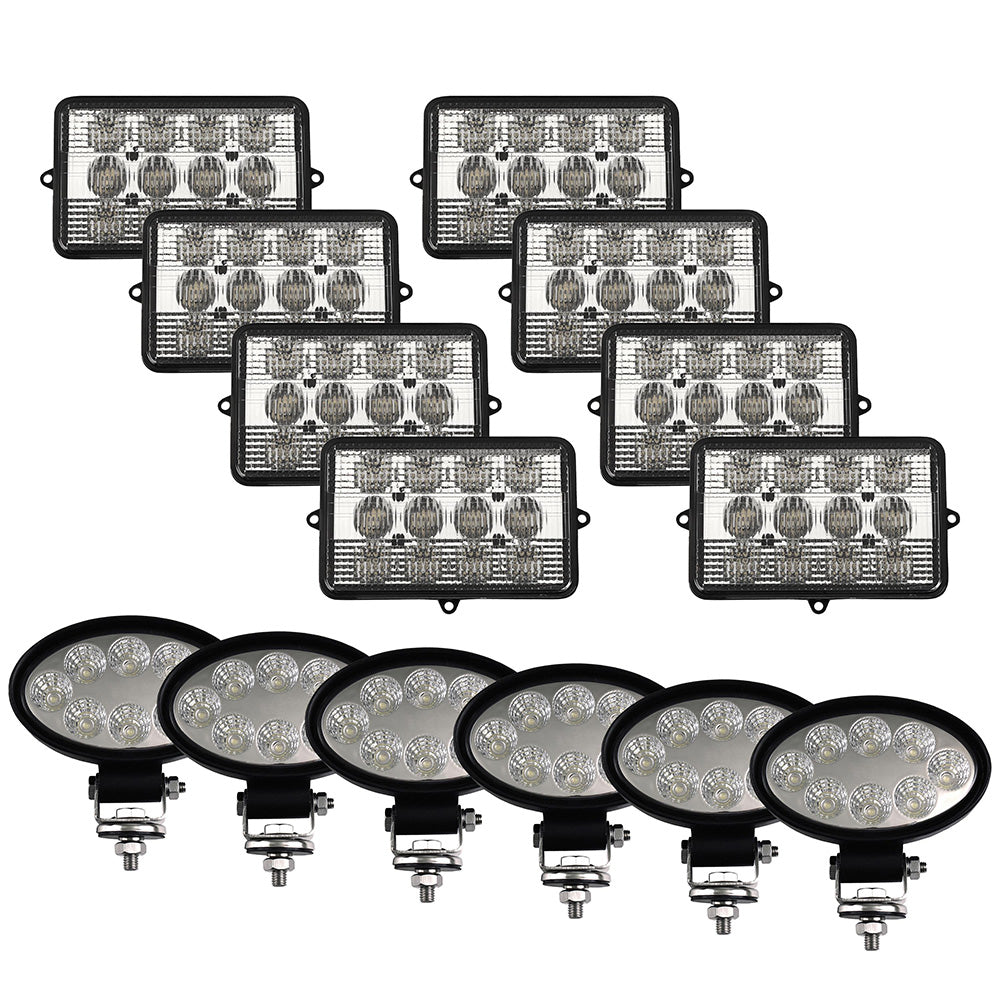 Complete LED Light Kit Fits John Deere Combines