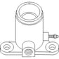 Brake Cylinder - Right Hand fits Zetor 3320 14145 14245 16145 16245 83227912