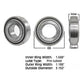 835050M1 Pre-Lube Spherical Disc Bearing Round Bore