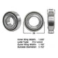 5 of Disc Harrow Bearing 1.771" Round Bore x 1.188" IR x 3.347" OD x 1.188 OR