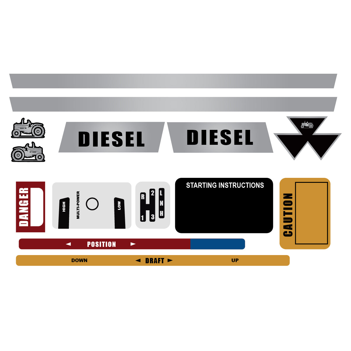 Complete Decal Set Fits Ransome