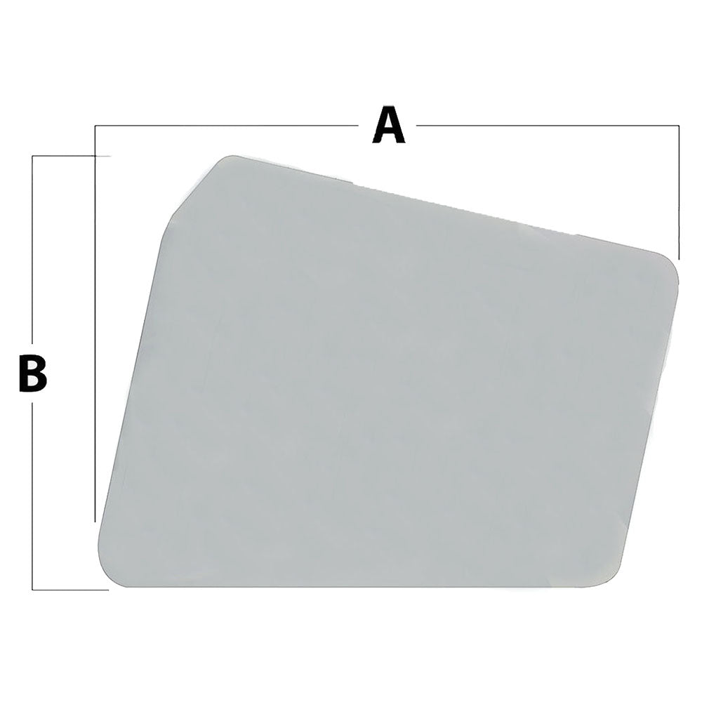 Tinted Door RH/LH Glass 83914255: Fits Ford New Holland 7600 7610 7700 7810O