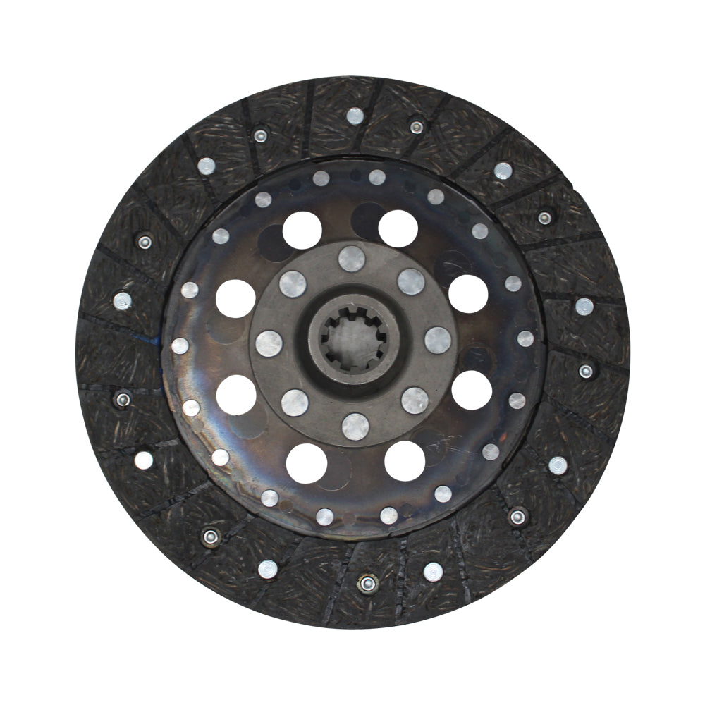 F400261 8-1/2" Transmission Disc, Woven, w/ 15/16" 10 Spline Hub - Fits Ford