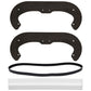 75-8780 Scraper Bar 84-1980 Paddles & 75-9010 Drive Belt Fits Toro CCR Powerlite