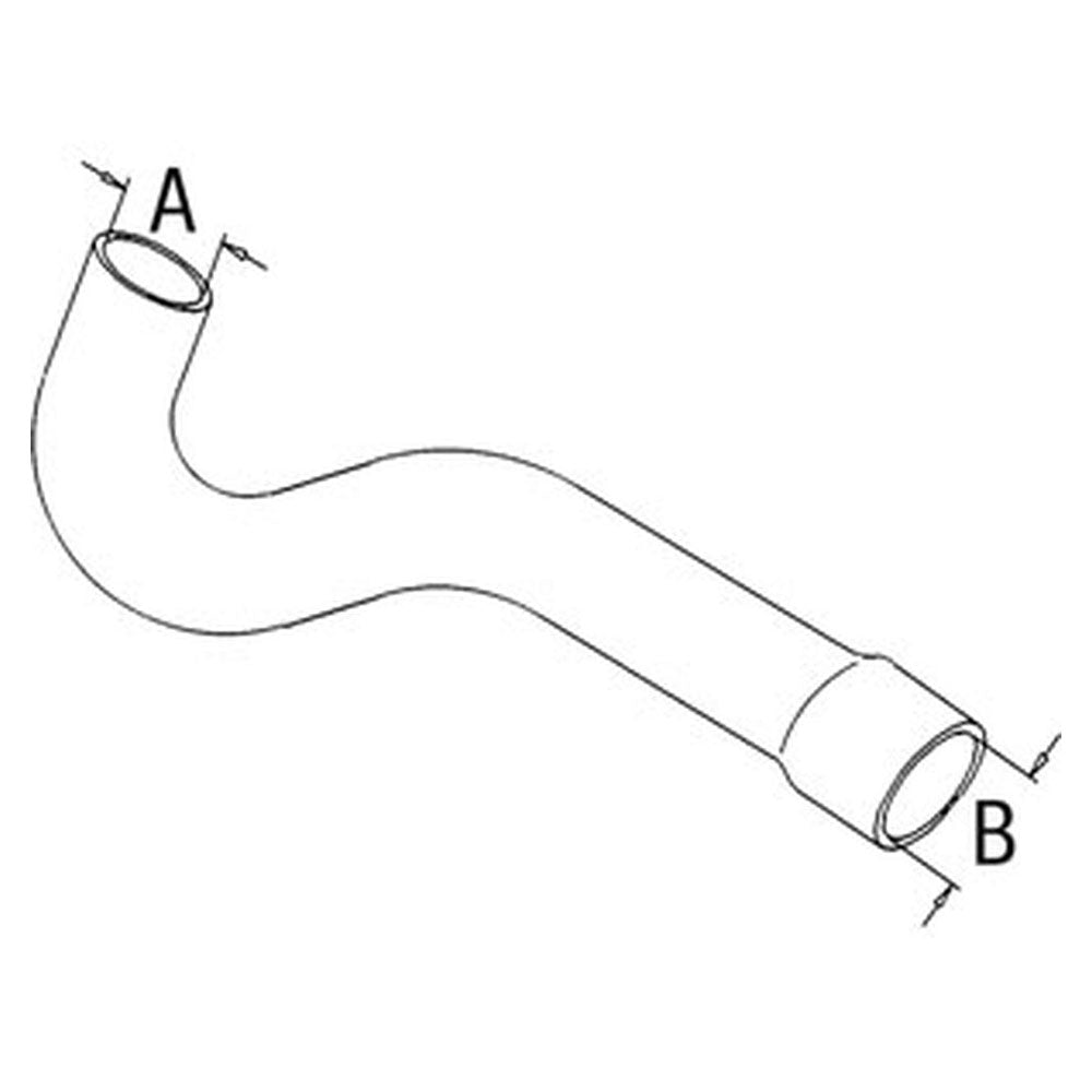 Bottom Radiator Hose Fits Case/International Harvester Models 84497C2 84497C2-A