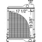Fits Case IH Radiator Part WN-84673C6 for Tractor 585 595 685 695 885 895