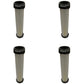 Qty 4: Inner and Outer Air Filters Fits Briggs & Stratton Replaces 4235