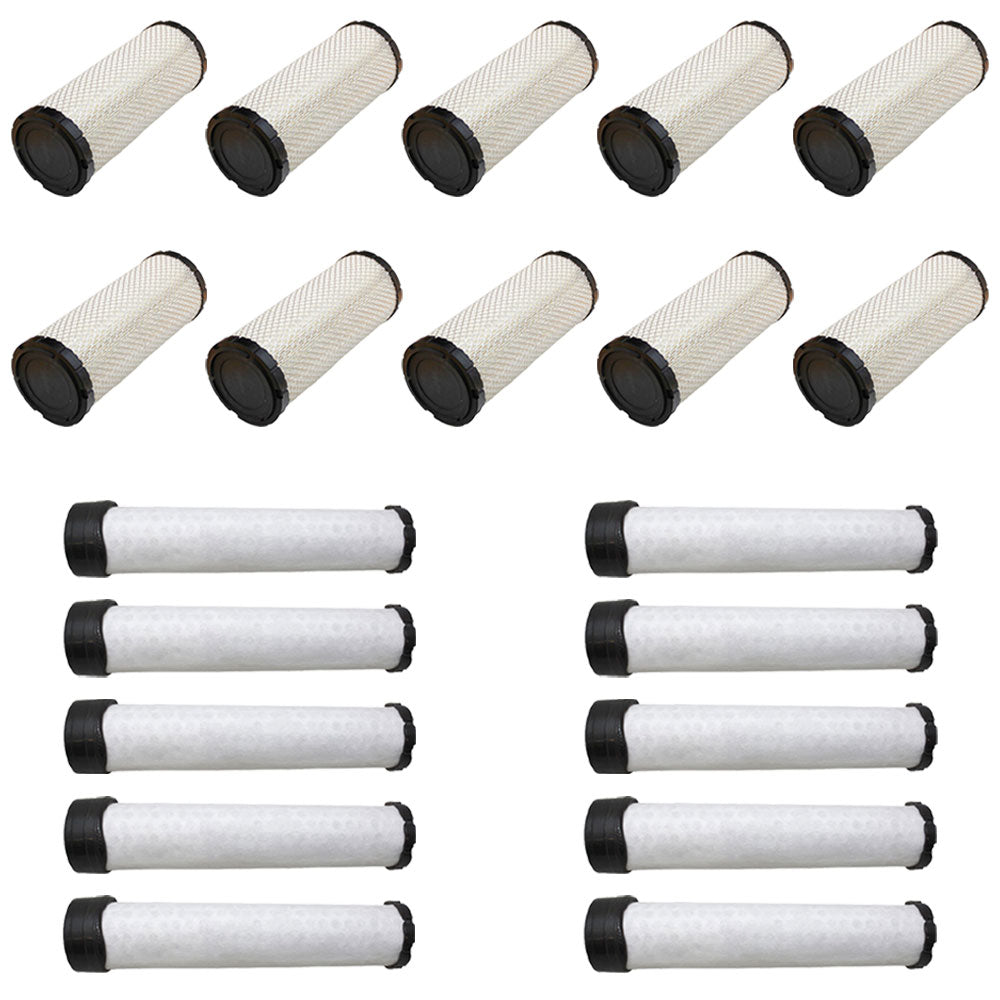 Qty 10: Inner and Outer Air Filters Fits Skyjack Replaces 00181071