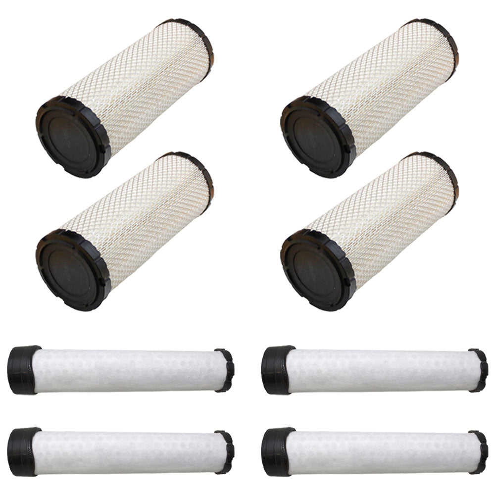 42036075 Qty 4: Inner and Outer Air Filters Fits Case/International Harvester