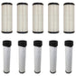 Qty 5: Inner and Outer Air Filters
 Fits Kawasaki Replaces 11013-7019