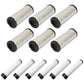 Qty 6: Inner and Outer Air Filters Fits Jacobsen Replaces 0162184