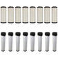 Qty 8: Inner and Outer Air Filters Fits Club Car Replaces 0162184
