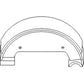 Pair of Brake Shoes Fits Ford/New Holland Replaces SBA328100041